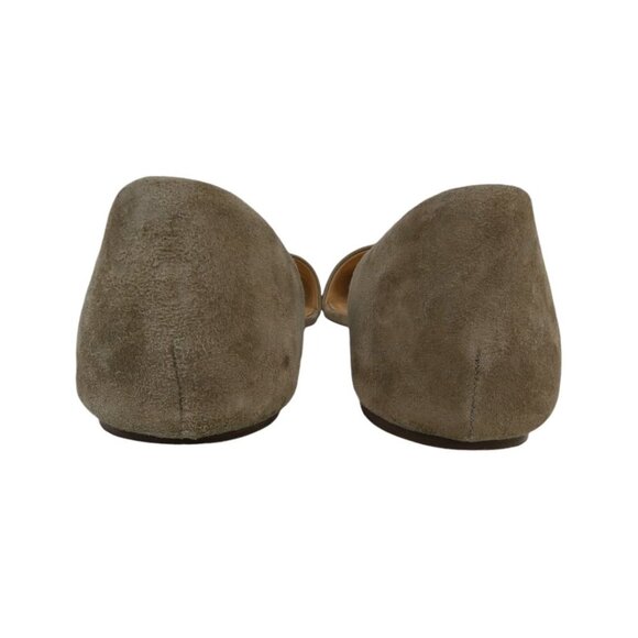 J.Crew Suede D'Orsay Ballet Flats Shoes Women’s Size 9 #1439 - Picture 4 of 8